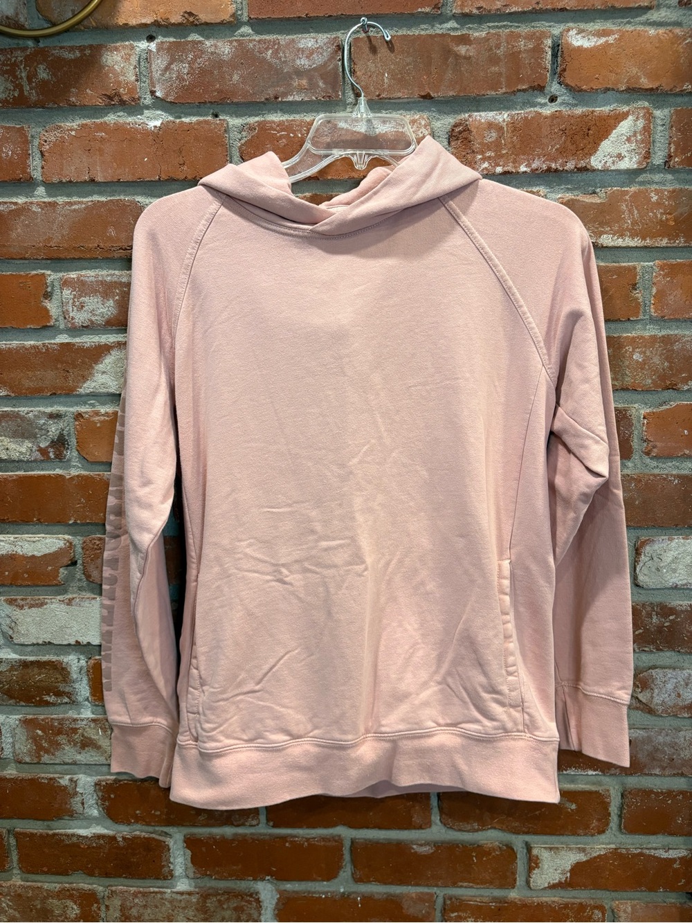 American Eagle AE USA Hoodie Womens Medium Dusty Rose Pink